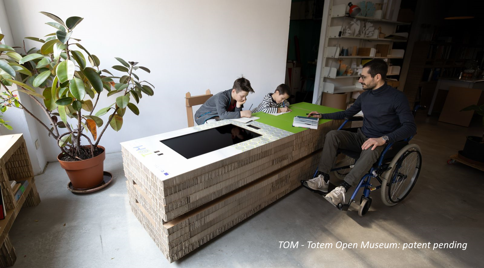 TOM: il totem di Detto Fatto per la cultura accessibile